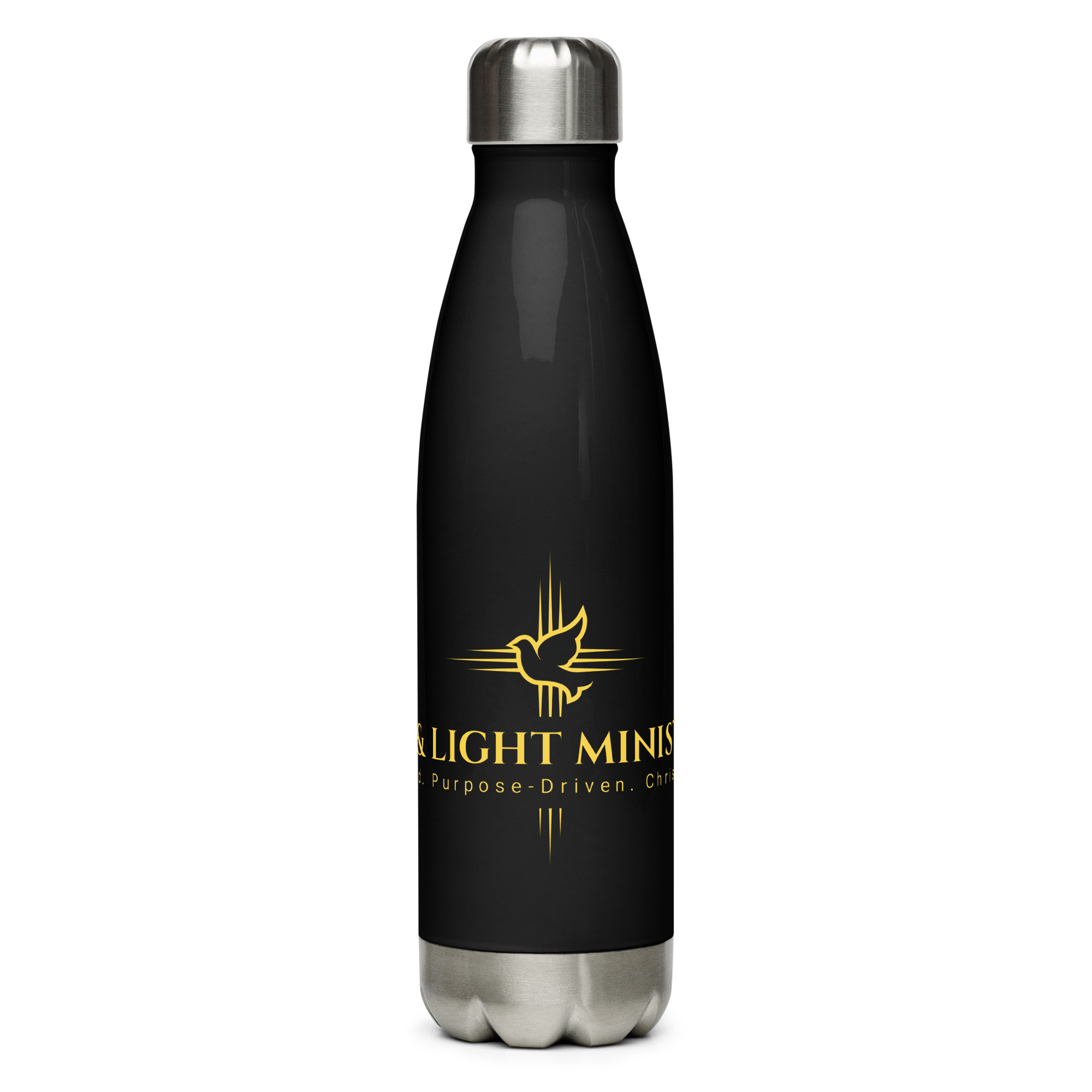 Stainless steel water bottle
