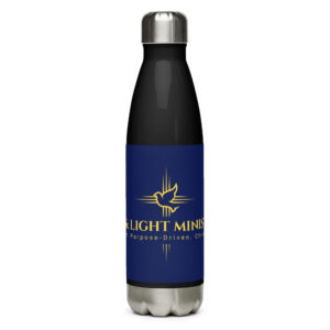 Stainless steel water bottle
