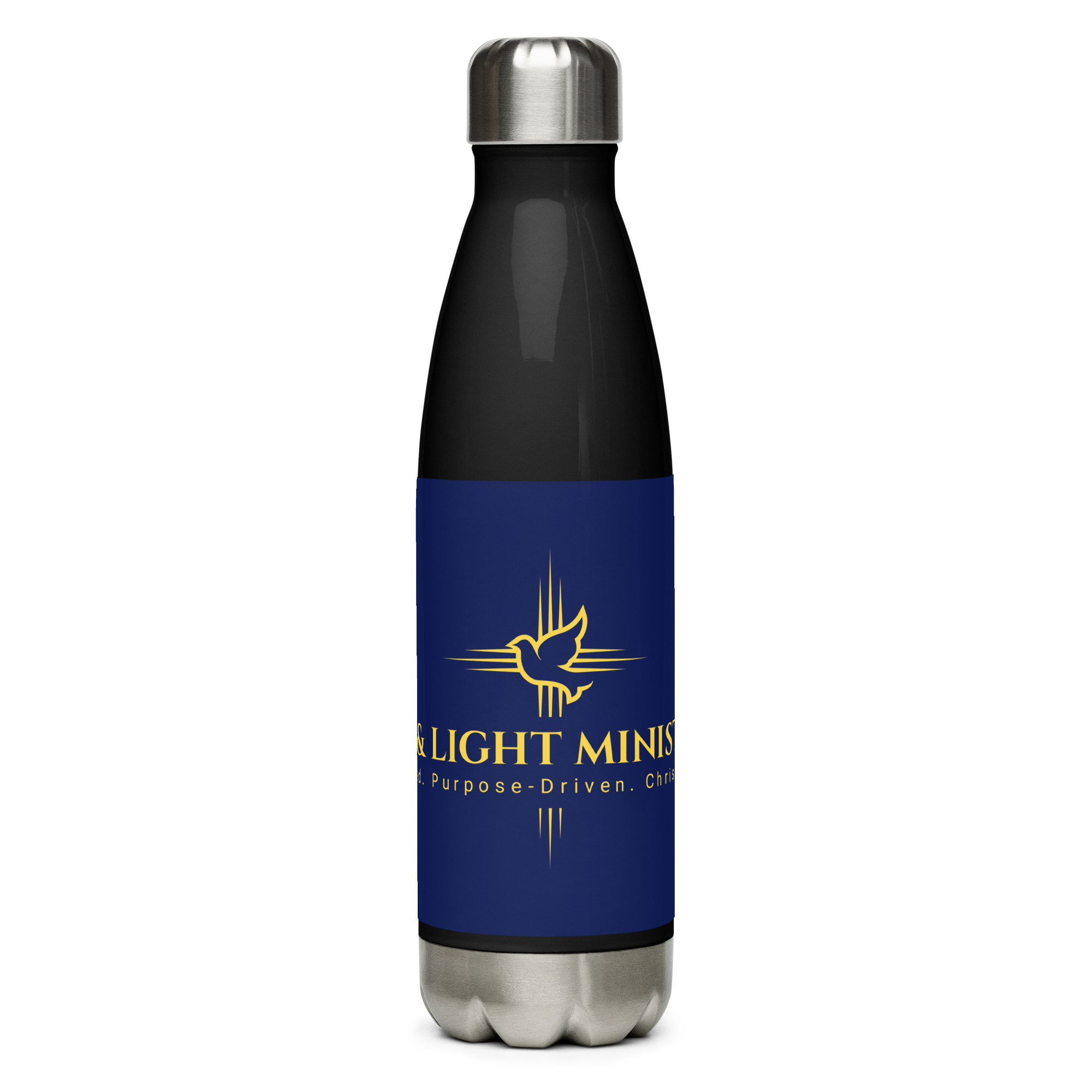 Stainless steel water bottle